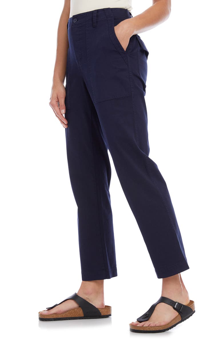Karen Kane Cotton Blend Cargo Pants, Alternate, color, 