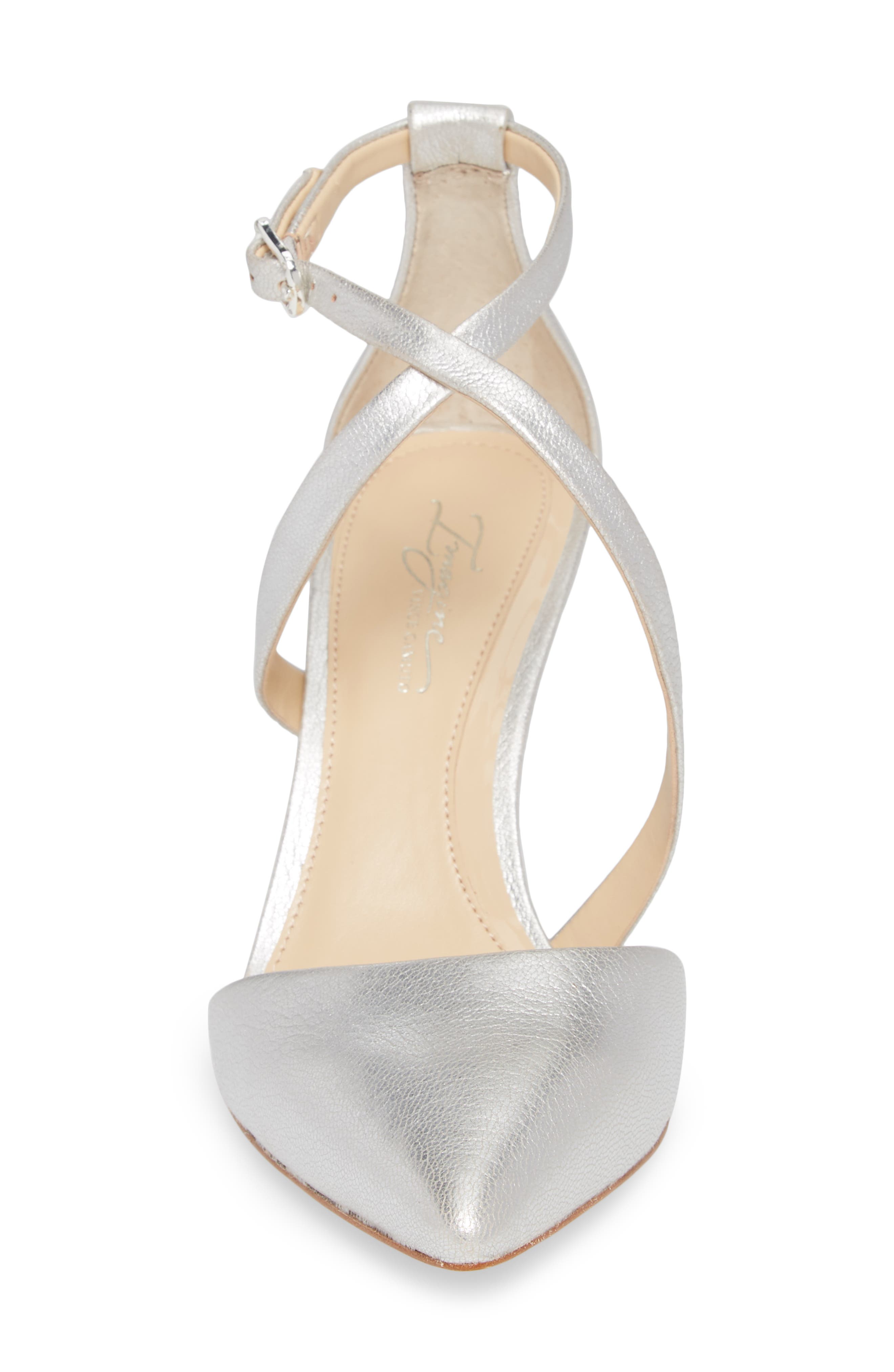 Gabe Pump, Alternate, color, PLATINUM LEATHER