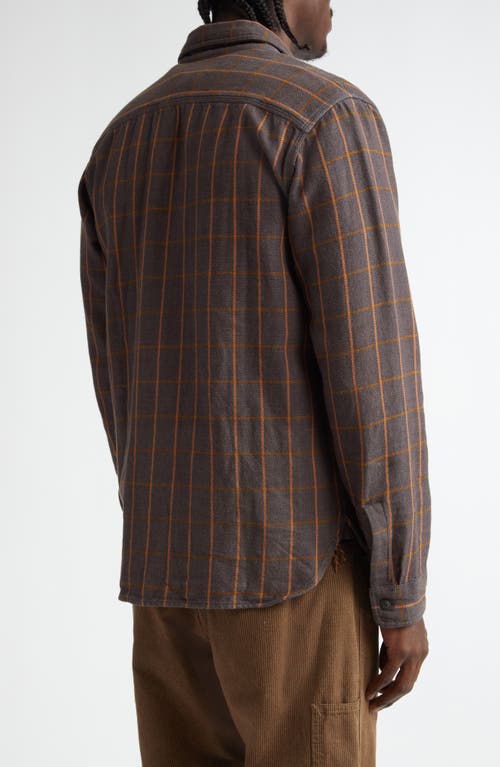 DOUBLE RL DOUBLE RL PLAID COTTON TWILL WORK SHIRT