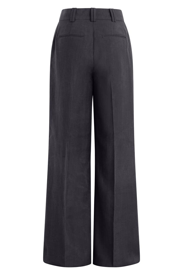 The Fine Line Pinstripe Pants, Alternate, color, NAVY
