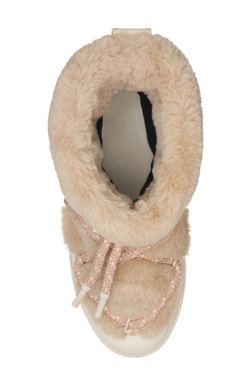 Moncler Mon Altive Faux Fur Snow Boot In Multi
