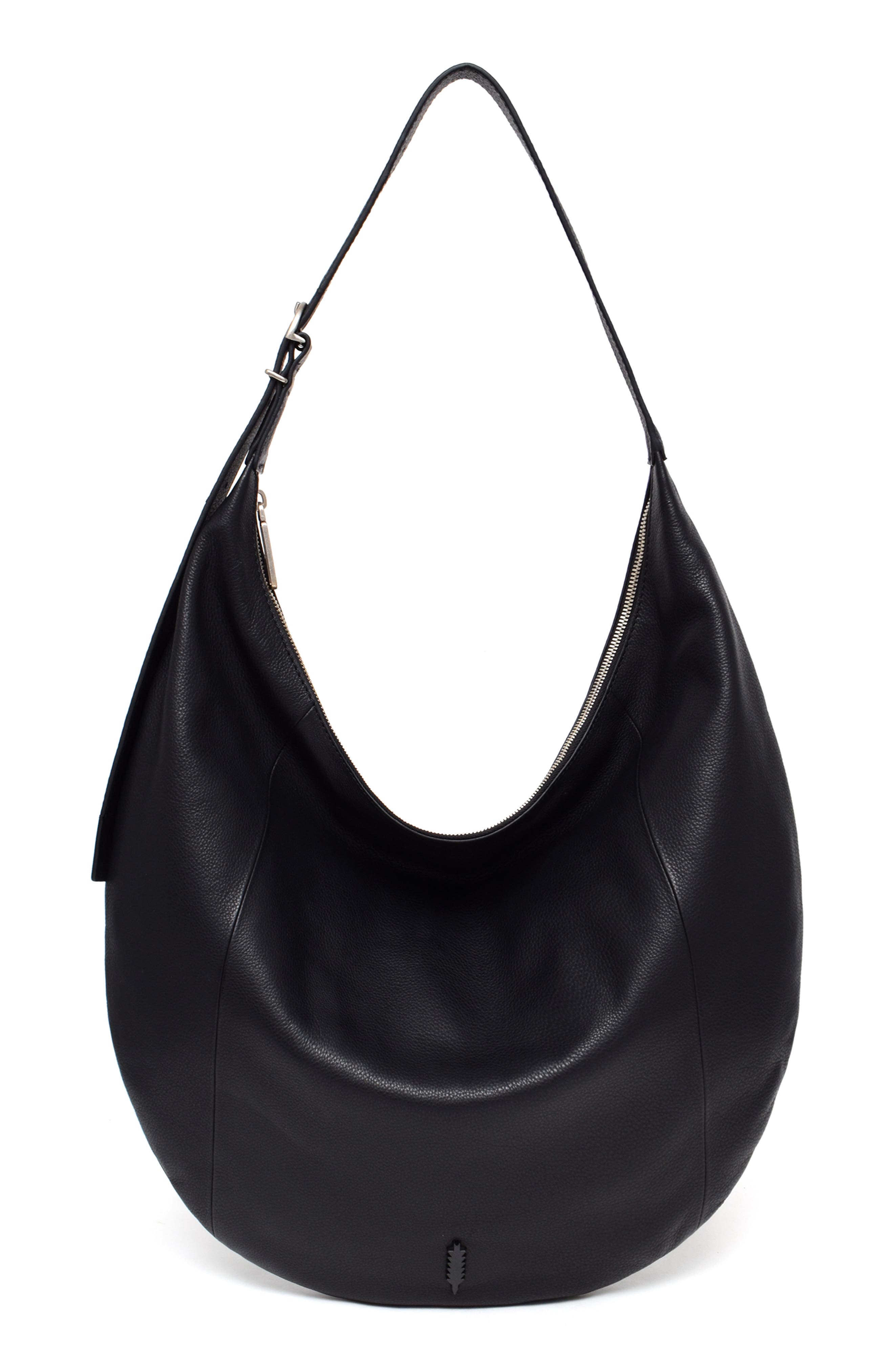 Thacker Oversize Wyatt Leather Hobo Bag