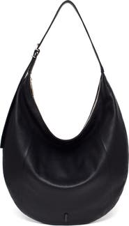 Thacker Oversize Wyatt Leather Hobo Bag