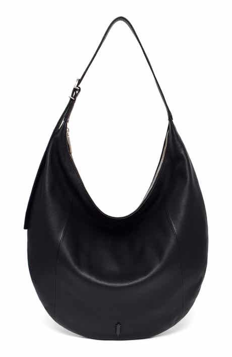 Thacker Oversize Wyatt Leather Hobo Bag