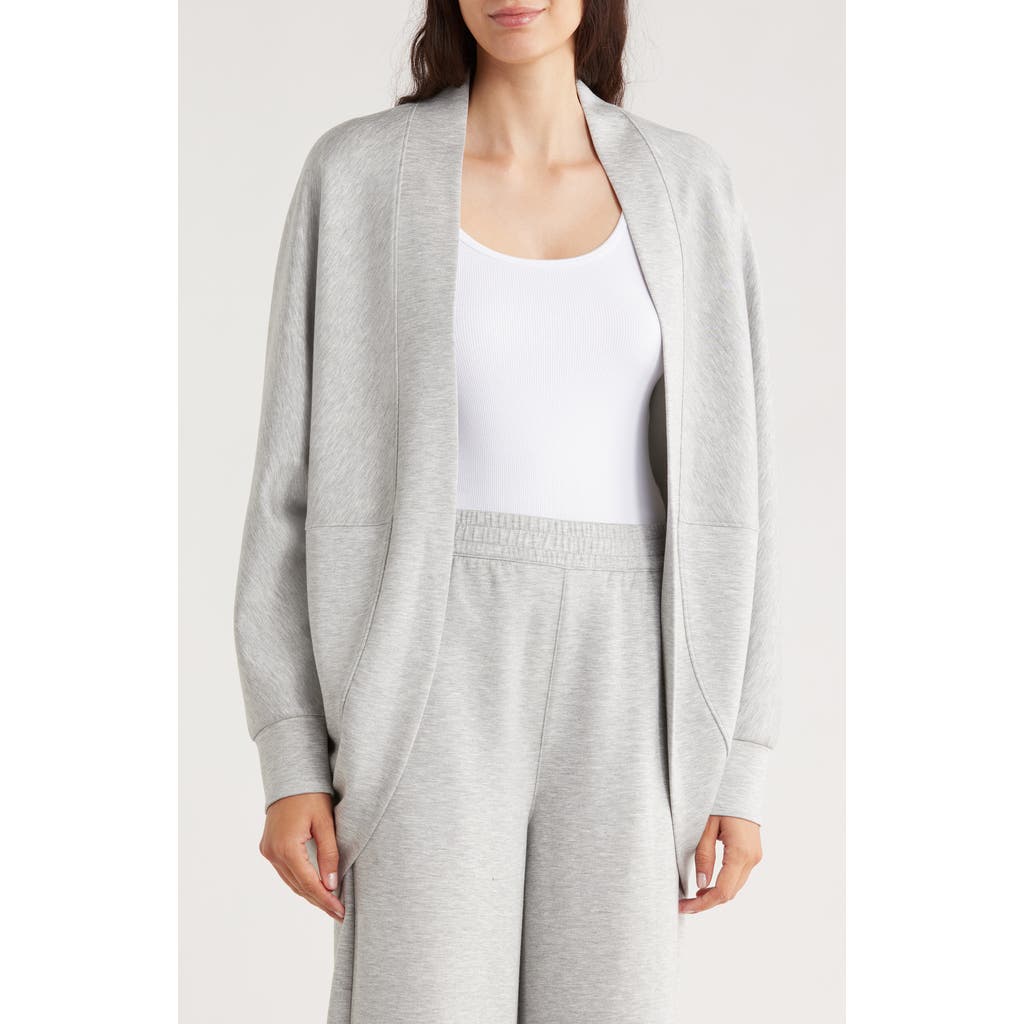 Caslon ® Long Sleeve Cocoon Cardigan In Gray