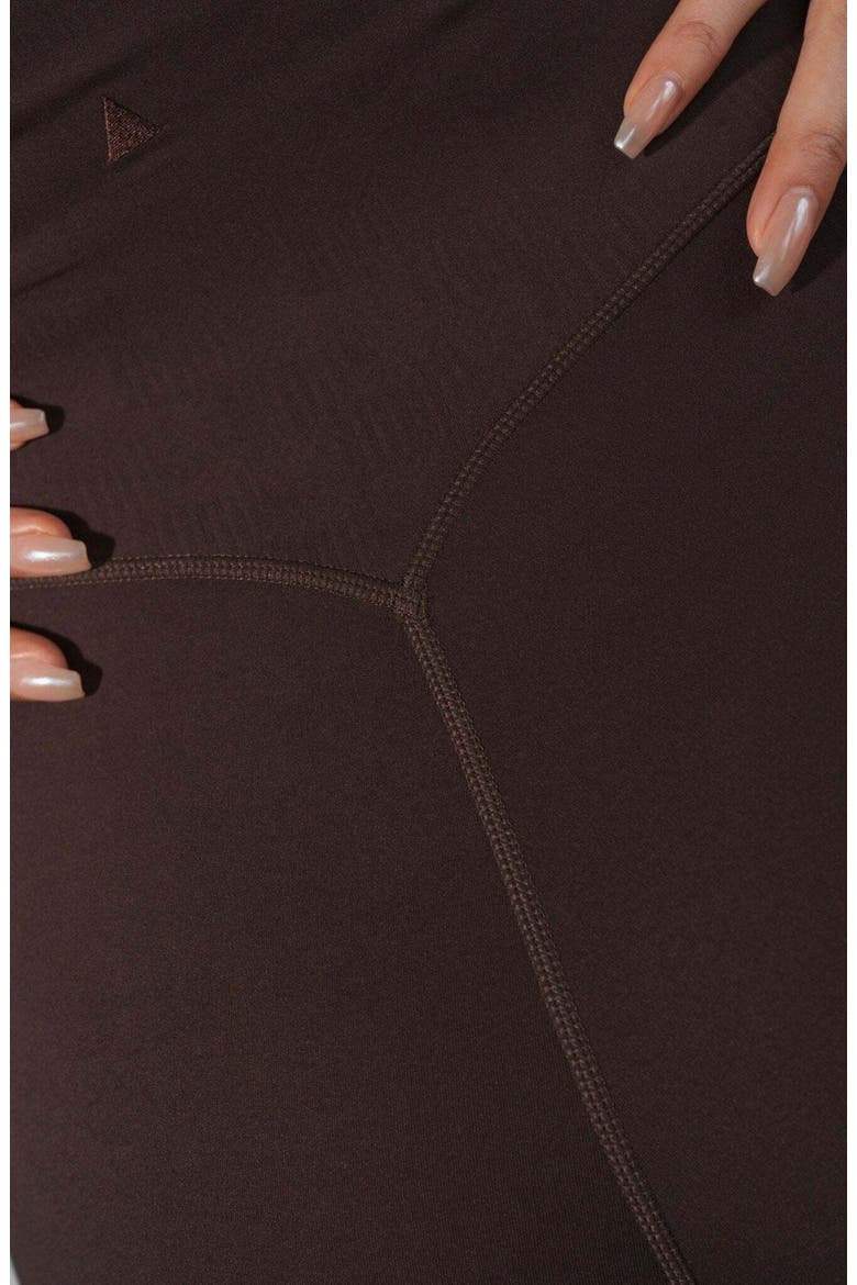 Cloud II Maternity Rider Short, Alternate, color, Espresso