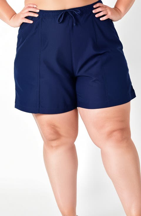 Plus Size 7" Board Shorts