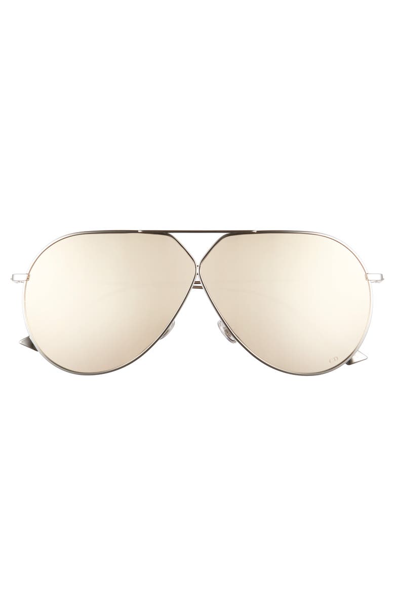DIOR Christian Dior 65mm Aviator Sunglasses, Alternate, color,