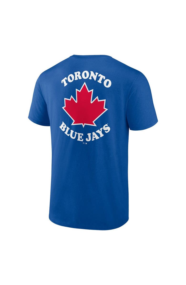 FANATICS Men's Fanatics Branded Royal Toronto Blue Jays Iconic Bring It T-Shirt, Alternate, color, 
