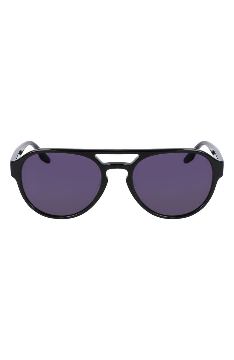 Converse 55mm Aviator Sunglasses, Main, color,