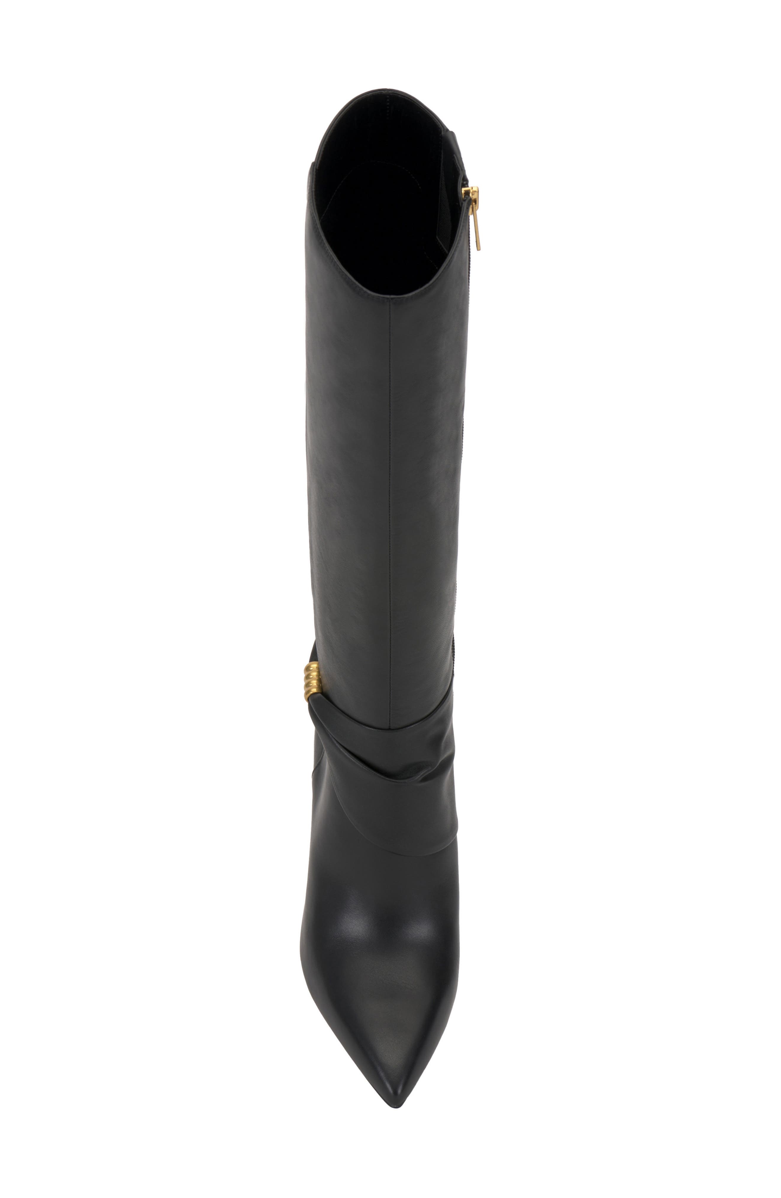 Meezo Knee High Boot, Alternate, color, BLACK