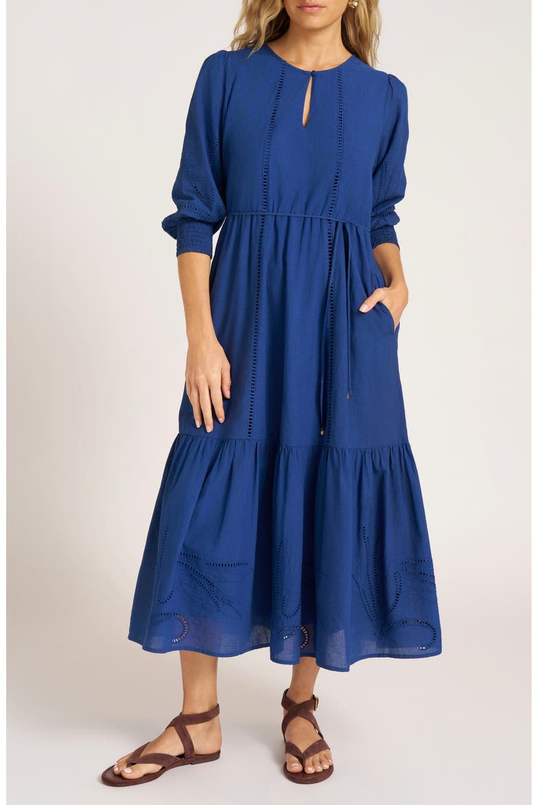 Rynne Maxi Dress, Main, color, COBALT