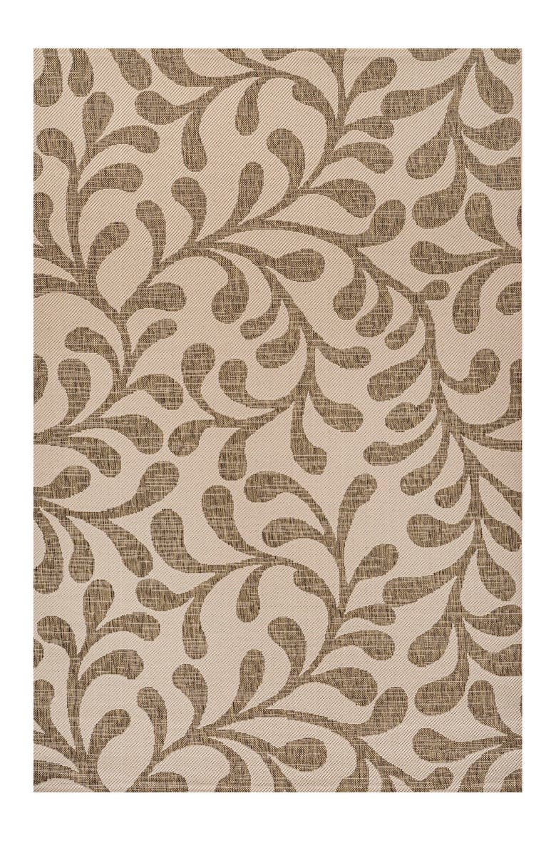 JONATHAN Y Vine All Over Indoor/Outdoor Area Rug, Main, color, Brown/Beige