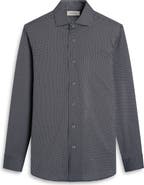 Bugatchi Devon OoohCotton® Geo Print Button-Up Shirt