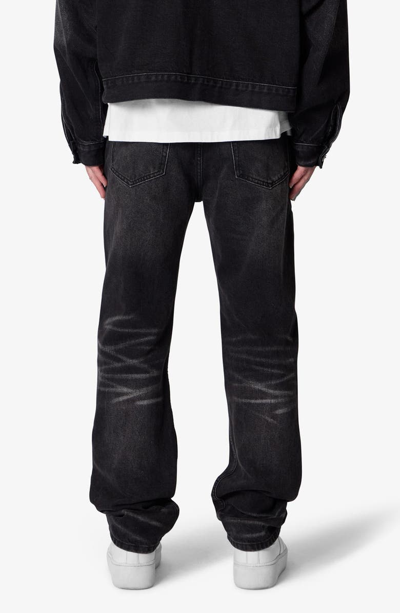 mnml V724 Baggy Chore Jeans, Alternate, color, Washed Black