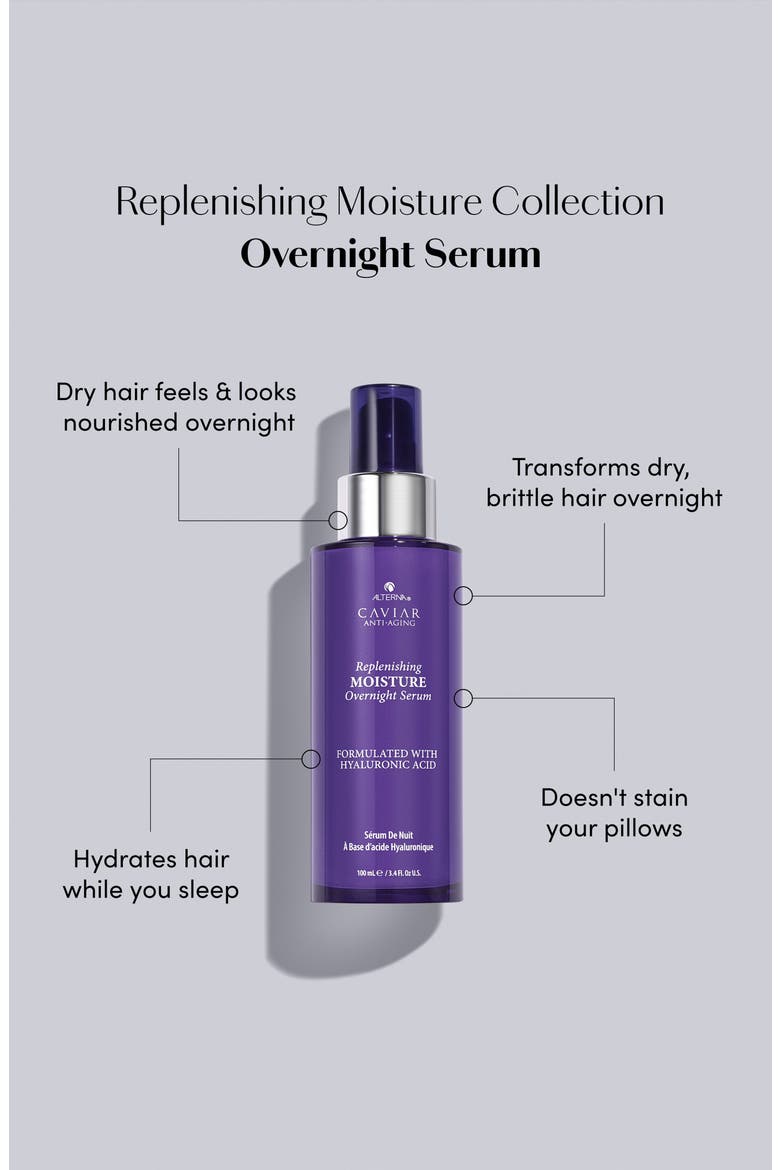 Caviar Anti-Aging Replenishing Moisture Overnight Serum, Alternate, color, NONE