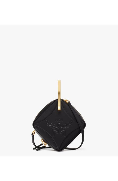 Diamond Logo Crossbody in Calf Leather