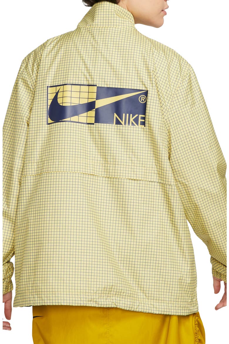 Graphic Easy Windbreaker Jacket, Alternate, color, 304 CELERY