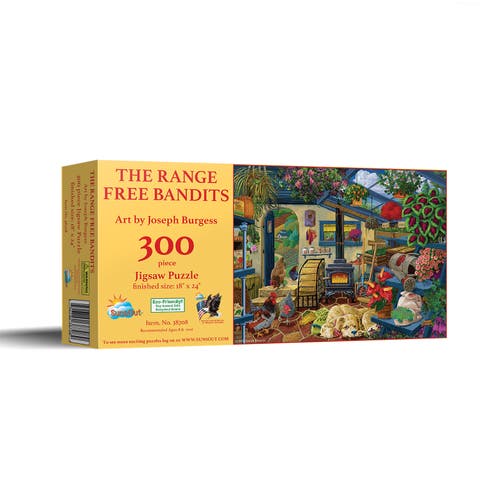 The Range Free Bandits 300 piece Jigsaw Puzzle for Adults