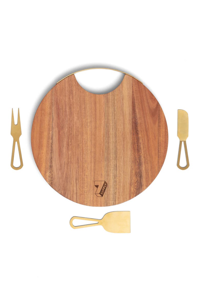 Magnetic Charcuterie Board, Alternate, color, WOOD