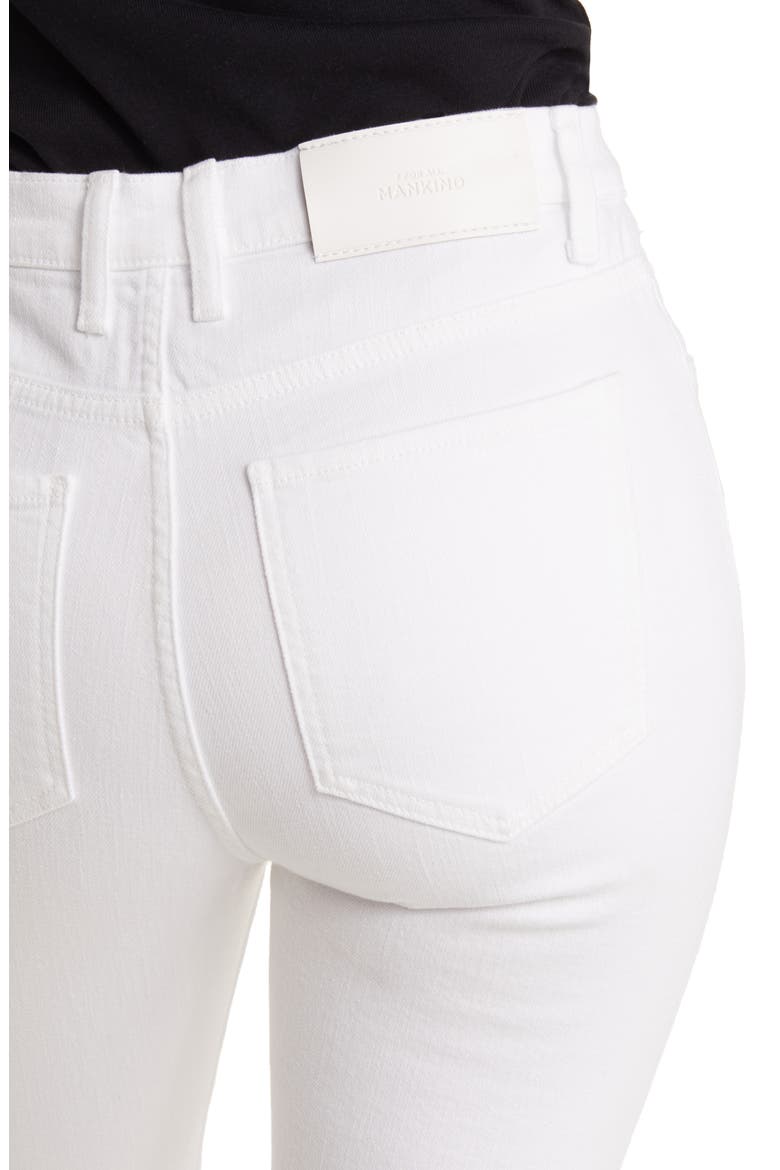 Easy Slim Straight Leg Jeans, Alternate, color, BRILLIANT WHITE