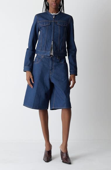 Haikure Jena Zip-Up Denim Jacket | Nordstrom