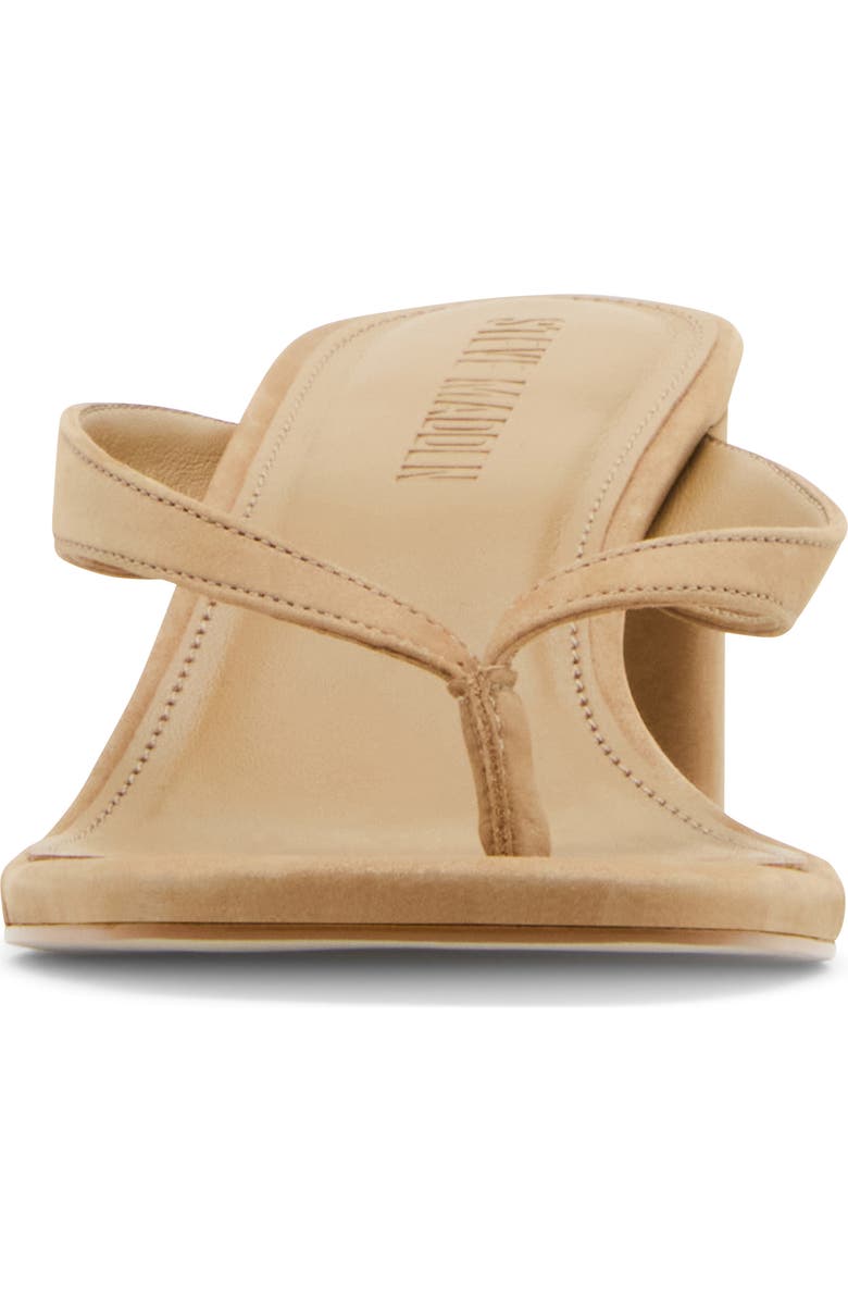 Steve Madden Dodie Block Heel Sandal, Alternate, color, Tan Nubuck