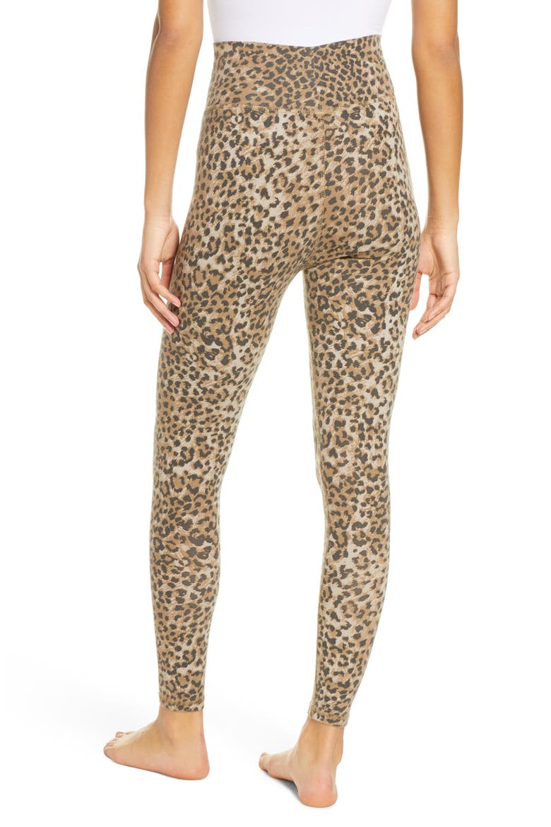 Leopard Leggings, Alternate, color, BROWN LEOPARD