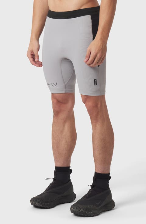 Lycra Ribbed Run Half-Tight