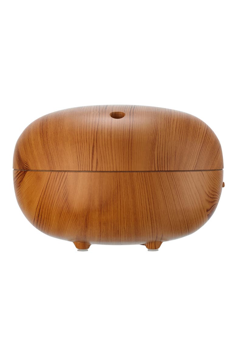 Ultrasonic Cool Mist Macaron Aromatherapy Diffuser, Main, color, LIGHT WOOD