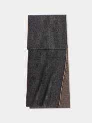 Gobi Cashmere Waffle Knit Cashmere Scarf