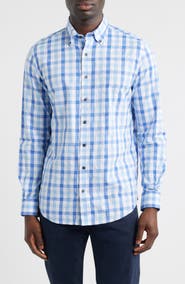 johnnie-O Candler Plaid Button-Down Shirt