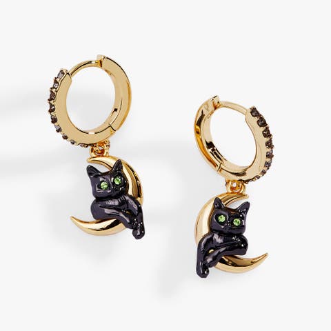Celestial Cat Huggie Earring