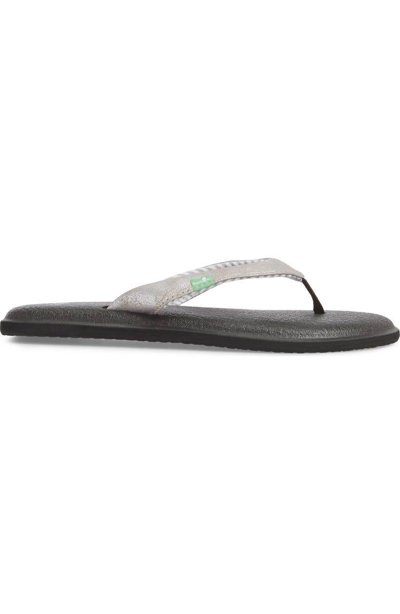 Sanuk 'Yoga Chakra' Flip Flop, Alternate, color,