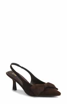 NEW YORK AND COMPANY Cori Pointed Toe Slingback Pump