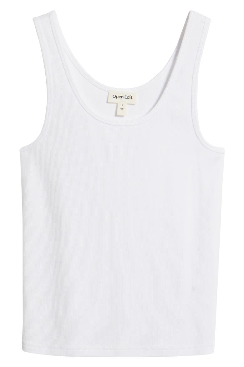 Rib Tank, Alternate, color, WHITE