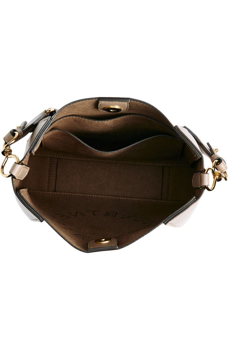 Stella McCartney Mini Faux Leather Crossbody Bag, Alternate, color, Moss