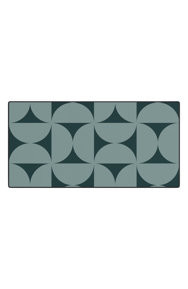Deny Designs Bold Minimalism XCIX Desk Mat, Main, color, Green