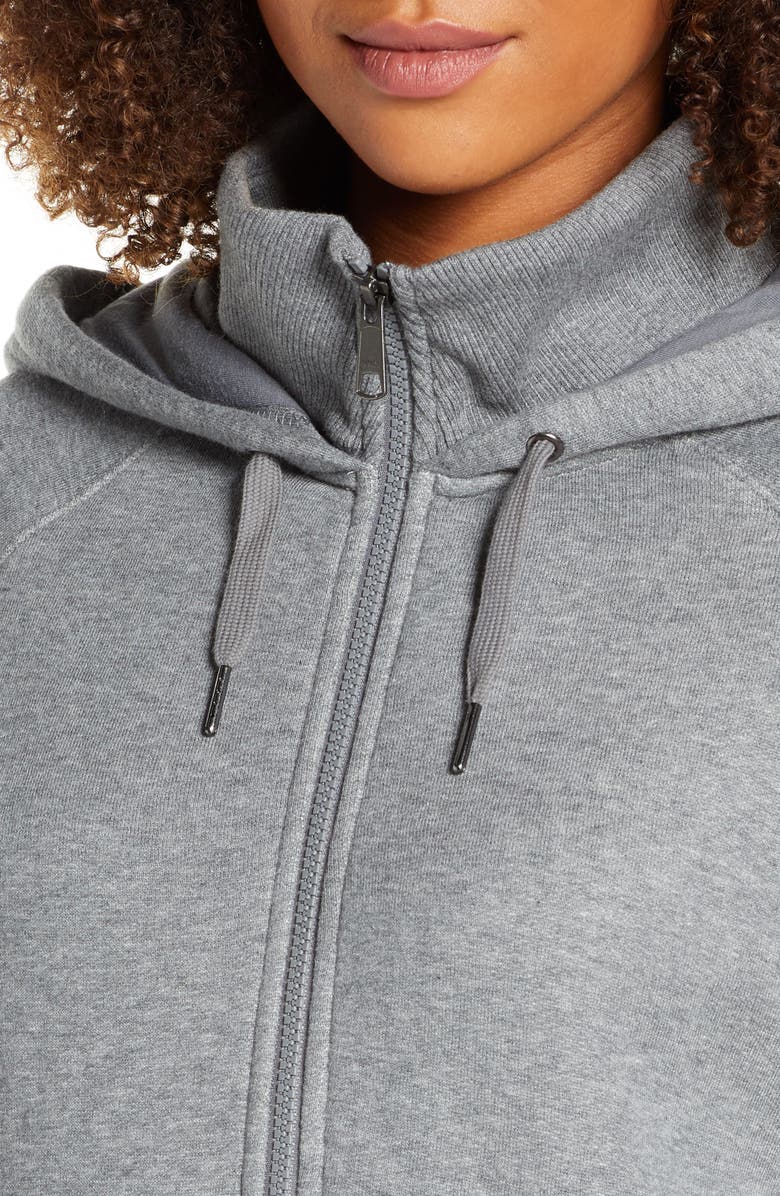 Zella Nola Full Zip Hooded Sweatshirt, Alternate, color, 