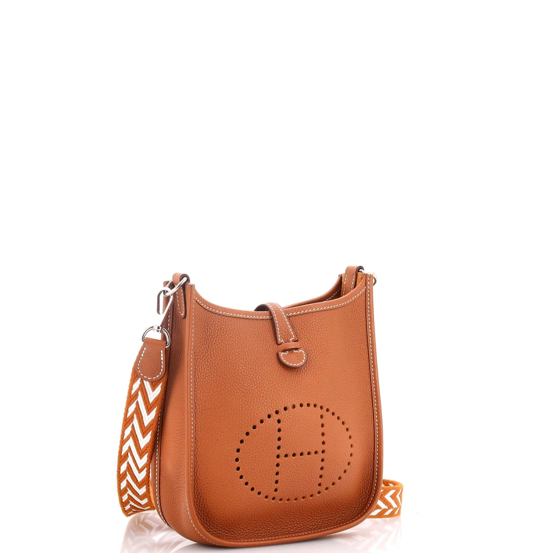 Pre-Owned Hermes Evelyne Bag Gen III Maurice TPM, Alternate, color, Gold