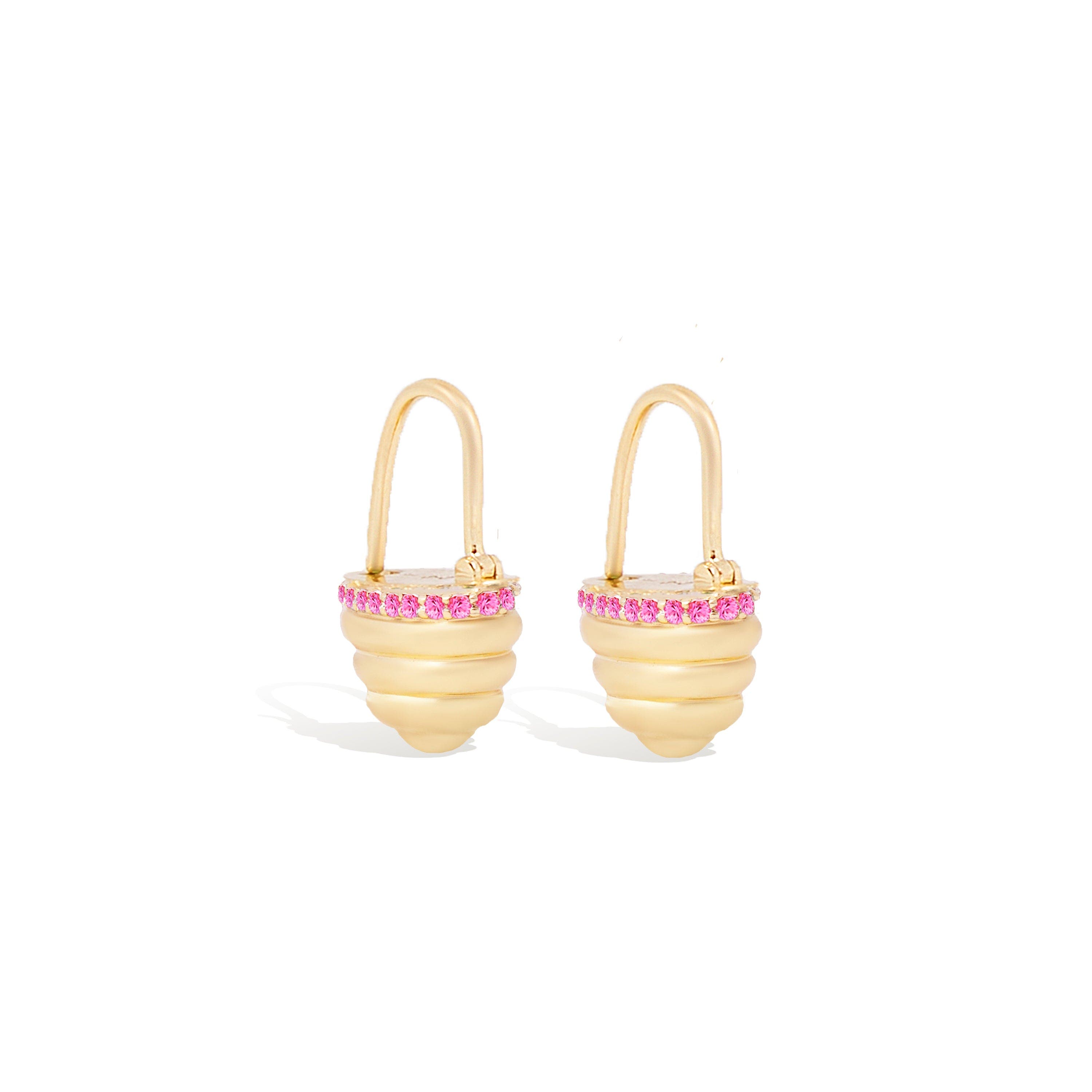 selected Pink Sapphire- Gold