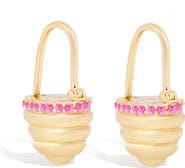 Campbell + Charlotte Found Gold Cap Huggie Earring