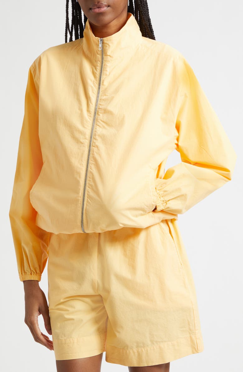 LESET Kyoto Cotton Windbreaker, Alternate, color, Zest