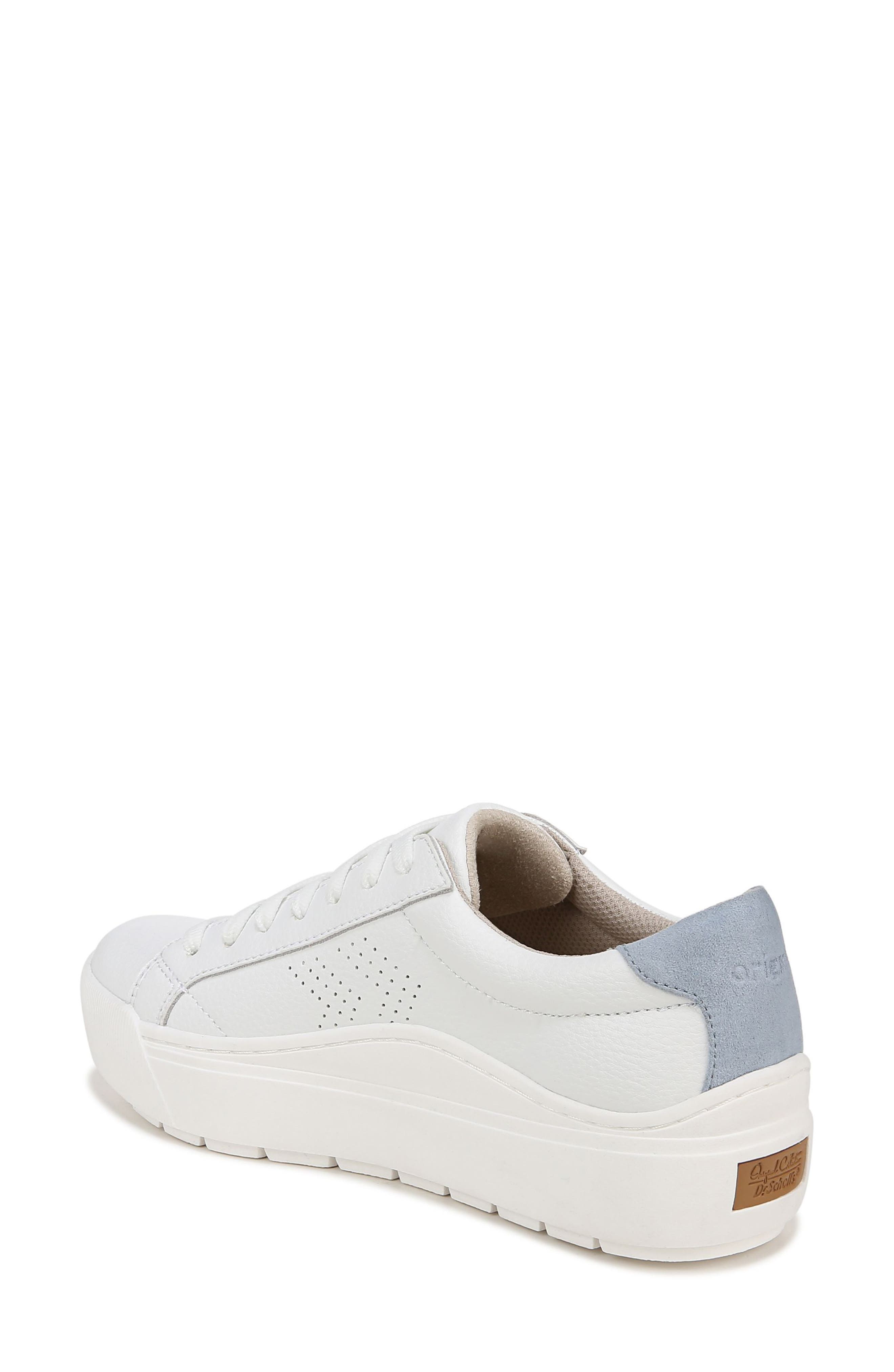 Dr. Scholl's Take It Easy Water-Repellent Sneaker, Alternate, color, White Blue