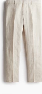 H&M Slim-fit linen suit pants