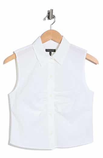 Ginny Poplin Sleeveless Shirt