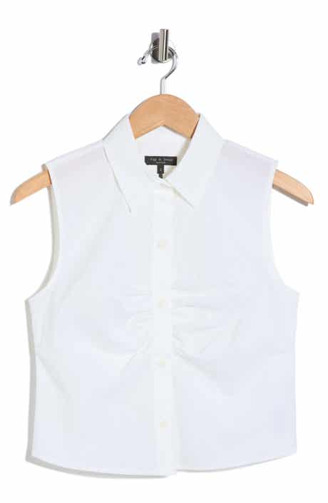 Ginny Poplin Sleeveless Shirt