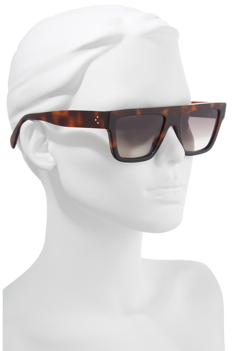 59mm Square Sunglasses, Alternate, color, COLHAV/BRNGR