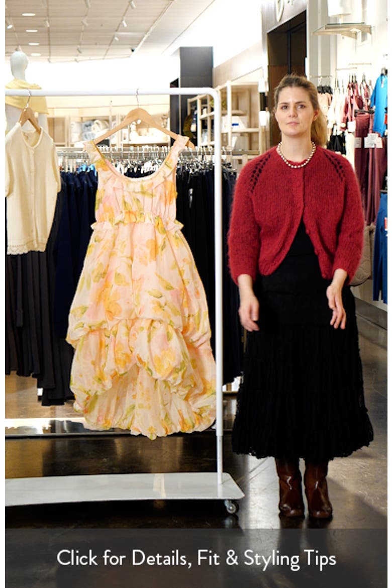 Serenidy Floral High-Low Dress video