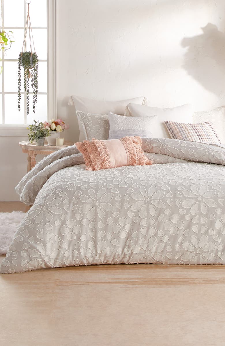 Peri Home Clipped Floral Comforter & Sham Set, Alternate, color,